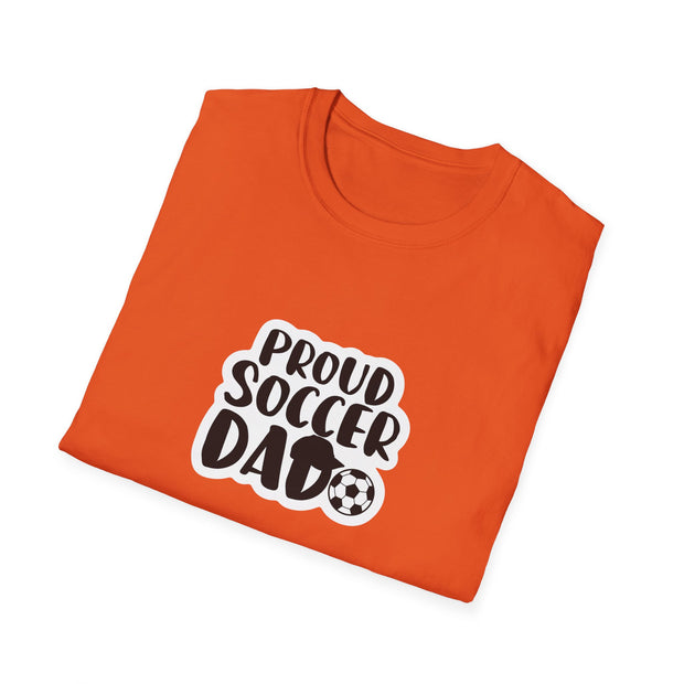 Proud Soccer Dad Unisex Softstyle T-Shirt