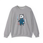 Horror Movie Cats Unisex Heavy Blend™ Crewneck Sweatshirt