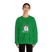 Christmas cat Unisex Heavy Blend™ Crewneck Sweatshirt