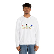 Snowmen Unisex Heavy Blend™ Crewneck Sweatshirt