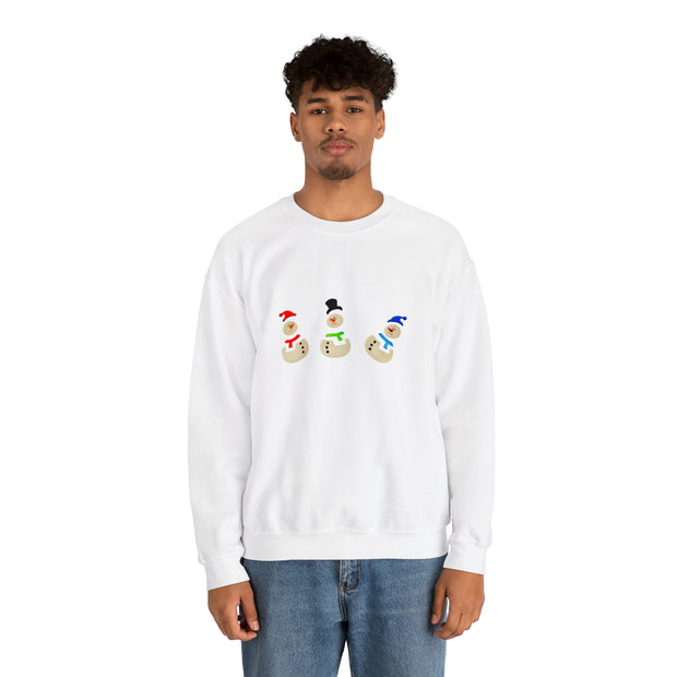 Snowmen Unisex Heavy Blend™ Crewneck Sweatshirt