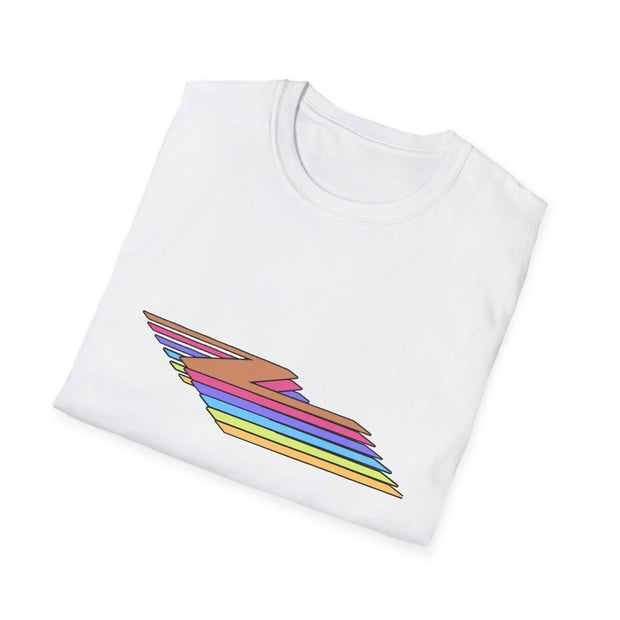 Z Striped Unisex Softstyle T-Shirt