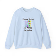 Cancer Sucks Unisex Heavy Blend™ Crewneck Sweatshirt