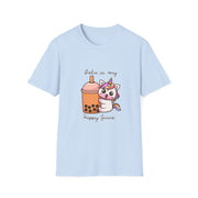 Unicorn Boba Unisex Softstyle T-Shirt