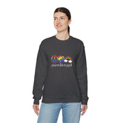 Peace Love Pride Unisex Heavy Blend™ Crewneck Sweatshirt