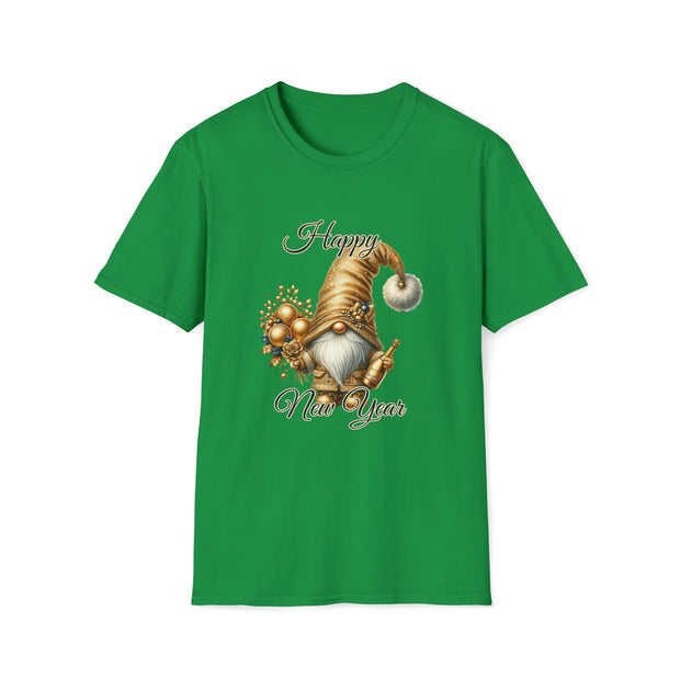 Gnome New Year Unisex Softstyle T-Shirt