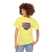 Soda Pop Heart Tee - Vintage Unisex Cotton T-Shirt, Casual Wear, Retro Graphic Tee, Gift for Soda Lovers, Summer Fashion