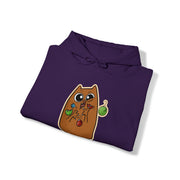 Christmas Cat Unisex Heavy Blend™ Hooded Sweatshirt