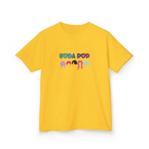 Cute Kids Soda Pop Cotton Tee , Kids Birthday Gift, Summer T-Shirt, Playful Graphic Tee, Party Outfit