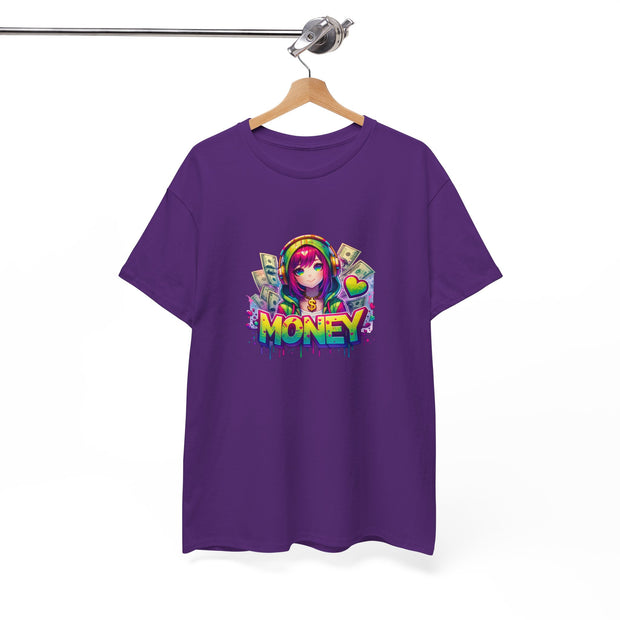 Graffiti Anime Girls Unisex Heavy Cotton Tee