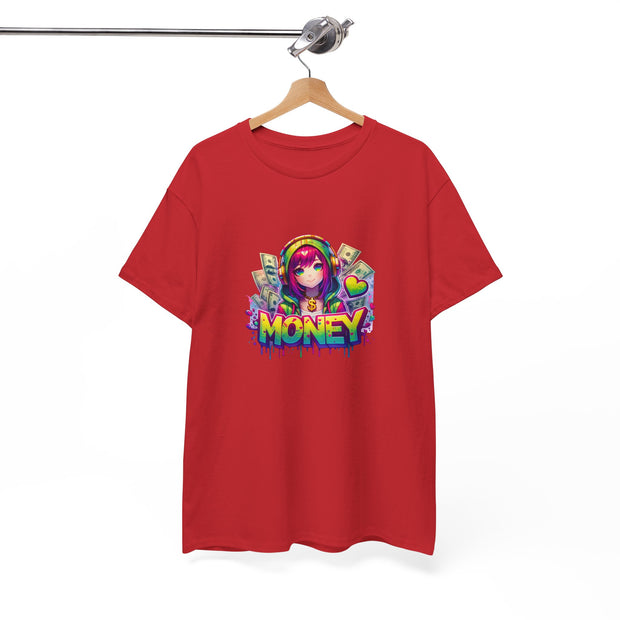 Graffiti Anime Girls Unisex Heavy Cotton Tee