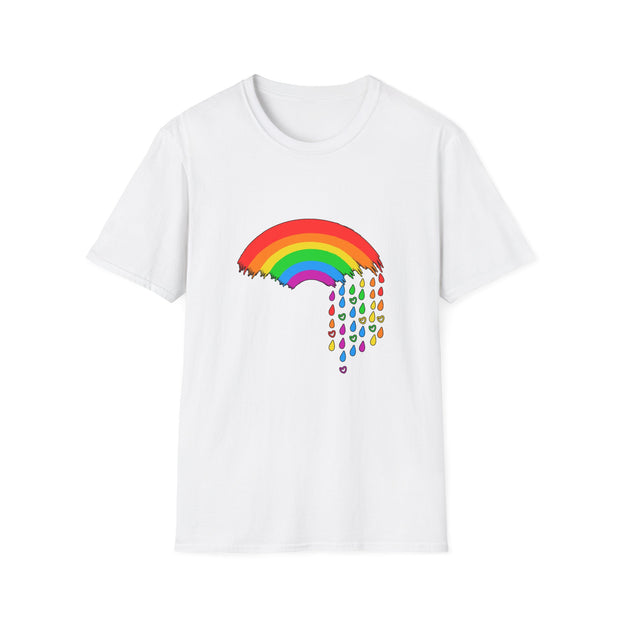 Raining Pride Unisex Softstyle T-Shirt