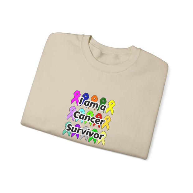 Cancer Survivor Unisex Heavy Blend™ Crewneck Sweatshirt