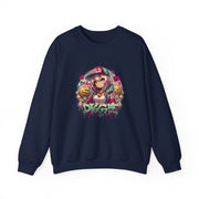 Graffiti Anime Girls Unisex Heavy Blend™ Crewneck Sweatshirt