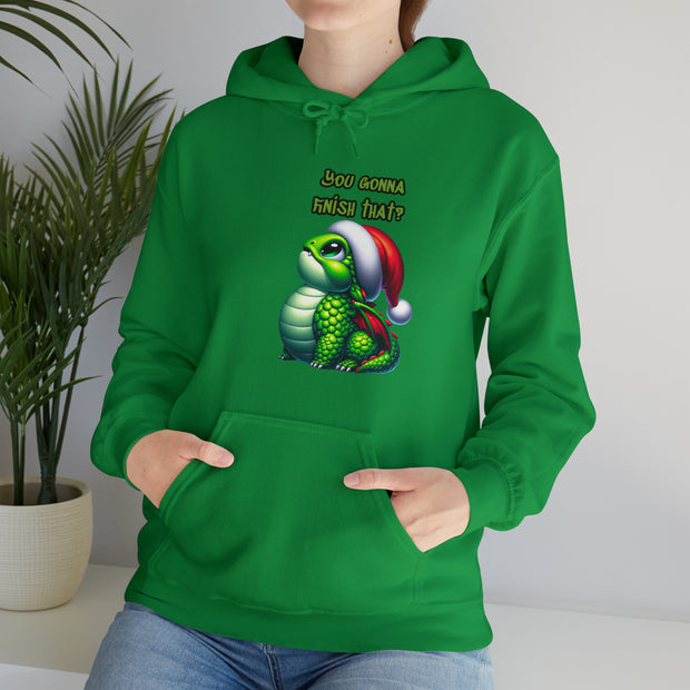 Christmas dragon Unisex Heavy Blend™ Hooded Sweatshirt