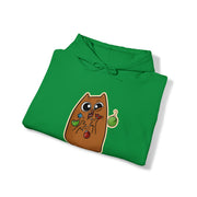 Christmas Cat Unisex Heavy Blend™ Hooded Sweatshirt