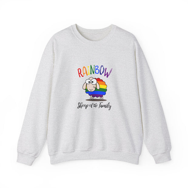 Rainbow Sheep Unisex Heavy Blend™ Crewneck Sweatshirt
