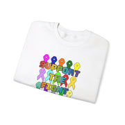 Support the Fight Unisex Heavy Blend™ Crewneck Sweatshirt