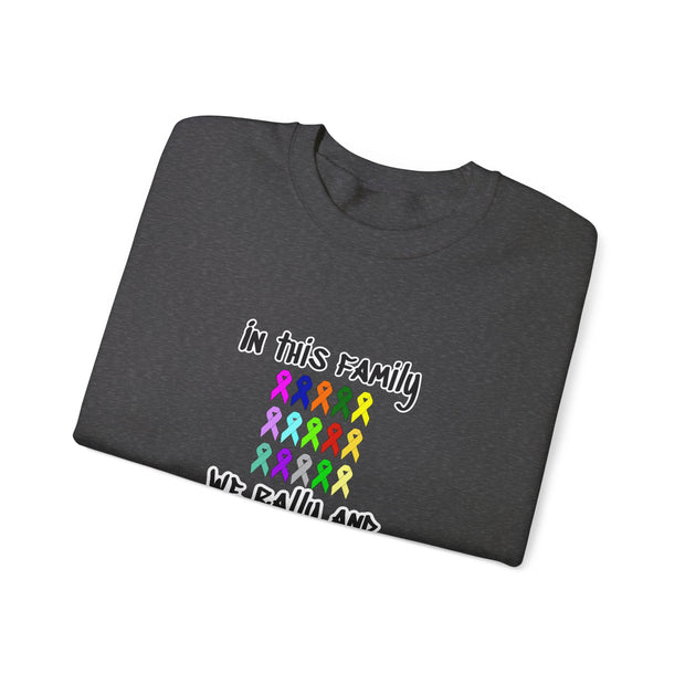 Cancer Family Support Unisex Heavy Blend™ Crewneck Sweatshirt