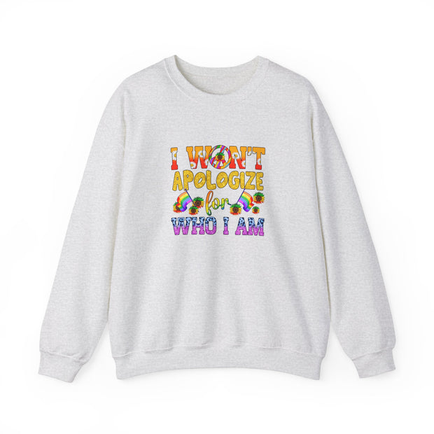 I Won’t Apologize Unisex Heavy Blend™ Crewneck Sweatshirt