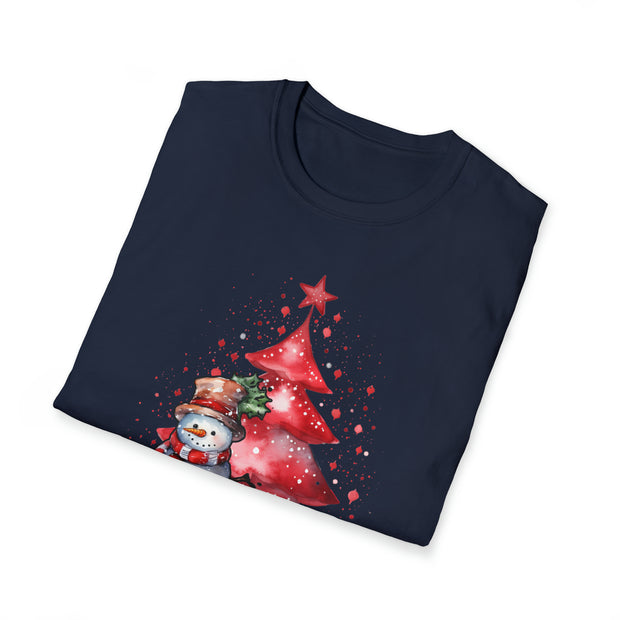 Snowman Unisex Softstyle T-Shirt