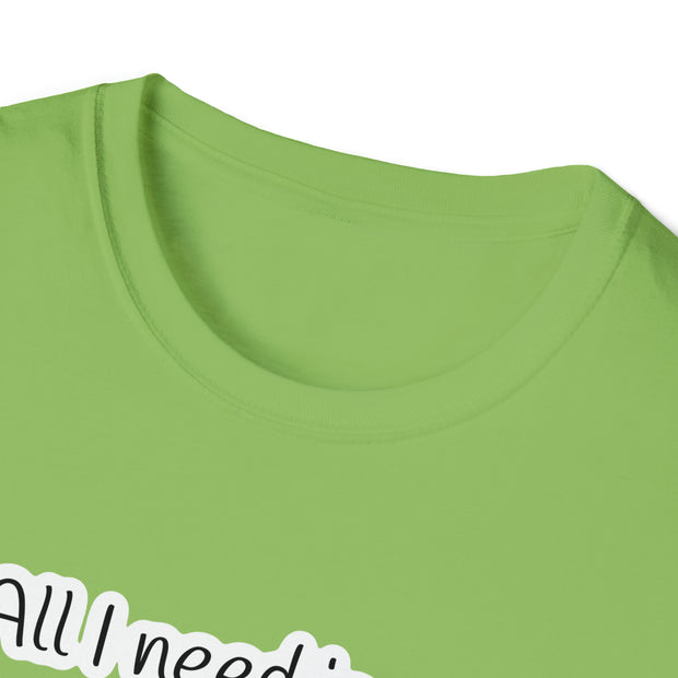 Books, Cat & Coffee Unisex Softstyle T-Shirt