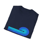 Semicircle Striped Unisex Softstyle T-Shirt