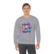 Graffiti Anime Girls Unisex Heavy Blend™ Crewneck Sweatshirt