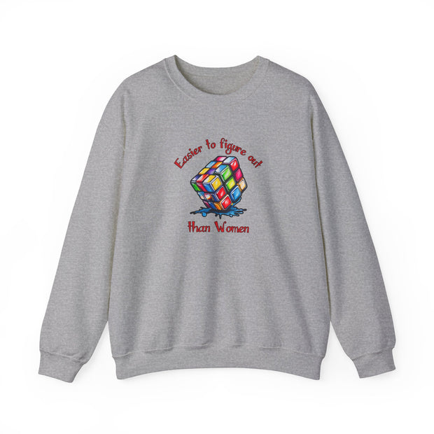 Rubik Cube Unisex Heavy Blend™ Crewneck Sweatshirt