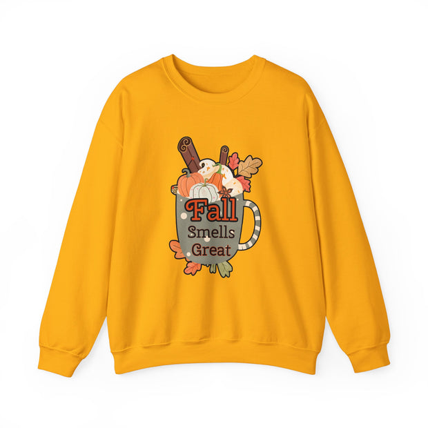 Fall Smells Great Unisex Heavy Blend™ Crewneck Sweatshirt
