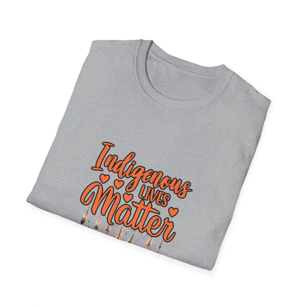 Indigenous Lives Matter Unisex Softstyle T-Shirt