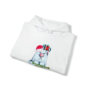 Christmas cat Unisex Heavy Blend™ Hooded Sweatshirt