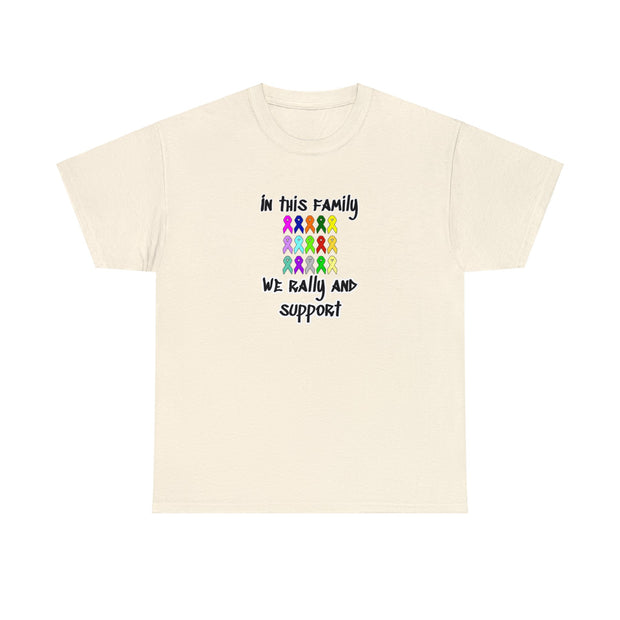 Cancer Support Unisex Heavy Cotton Tee