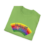 We are all Human Unisex Softstyle T-Shirt