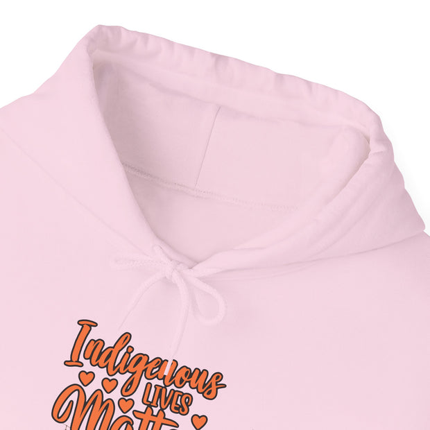Indigenous Lives Matter Unisex Heavy Blend™ Hooded Sweatshirt