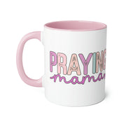 Praying Mama Accent Mugs, 11oz