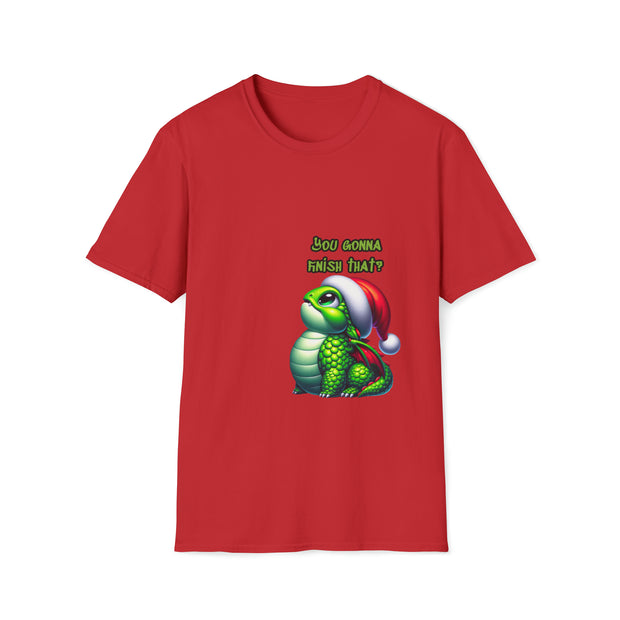 Christmas Dragon Unisex Softstyle T-Shirt