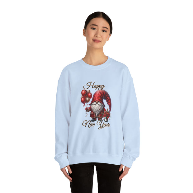 Gnome New Year Unisex Heavy Blend™ Crewneck Sweatshirt