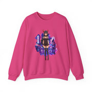 Anime Female Demon Unisex Heavy Blend™ Crewneck Sweatshirt