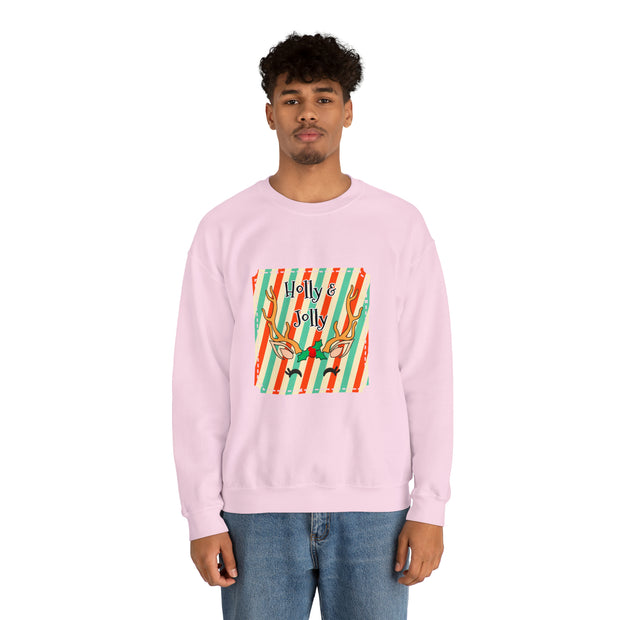 Reindeer Unisex Heavy Blend™ Crewneck Sweatshirt