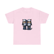 Horror Movie Cats Unisex Heavy Cotton Tee