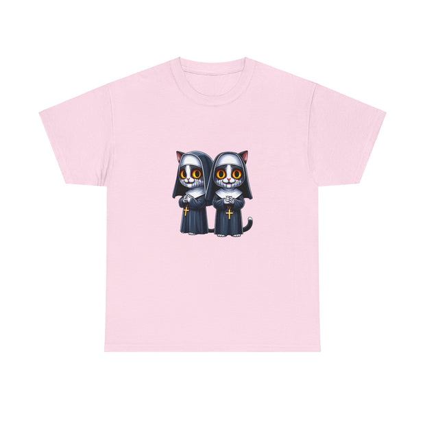 Horror Movie Cats Unisex Heavy Cotton Tee