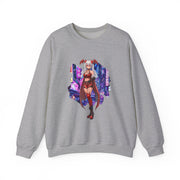 Anime Female Demon Unisex Heavy Blend™ Crewneck Sweatshirt
