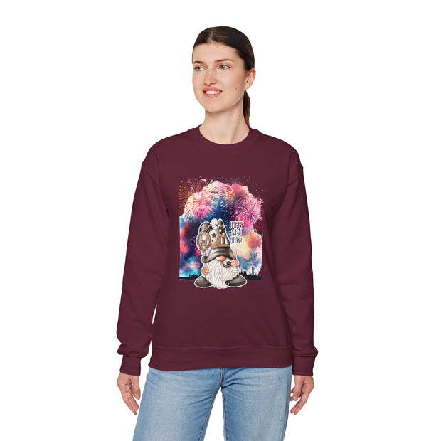 Gnome New Year Unisex Heavy Blend™ Crewneck Sweatshirt