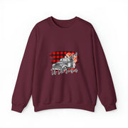 Christmas truck Unisex Heavy Blend™ Crewneck Sweatshirt