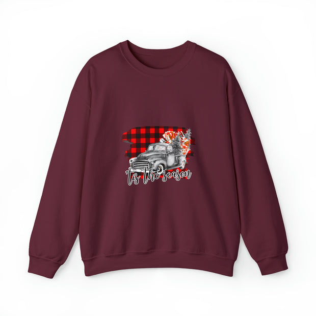 Christmas truck Unisex Heavy Blend™ Crewneck Sweatshirt