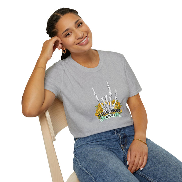 This Mom Rocks Unisex Softstyle T-Shirt