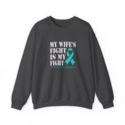 My Wife’s Fight Unisex Heavy Blend™ Crewneck Sweatshirt