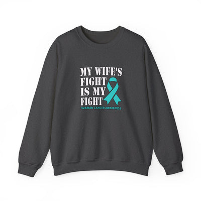 My Wife’s Fight Unisex Heavy Blend™ Crewneck Sweatshirt