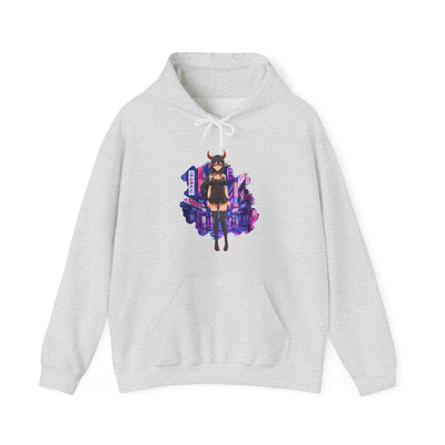 Anime Female Demon Unisex Heavy Blend™ Hooded Sweatshirt